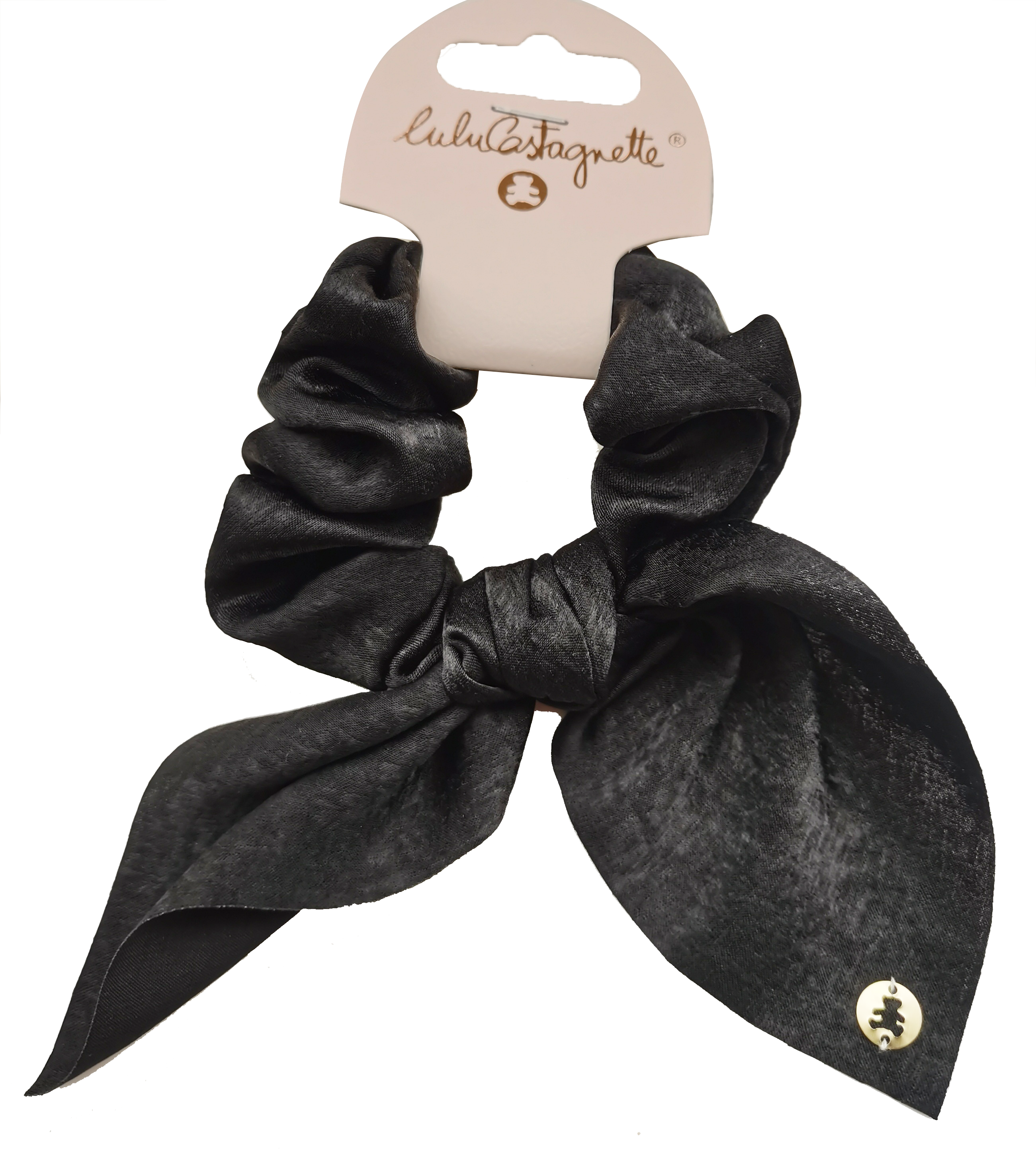 chouchou cheveux noiraesthetic accessoires cheveux glama