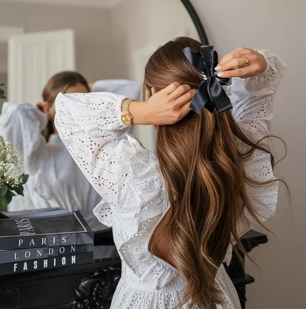 pince cheveux noir aesthetic accessoires cheveux glama